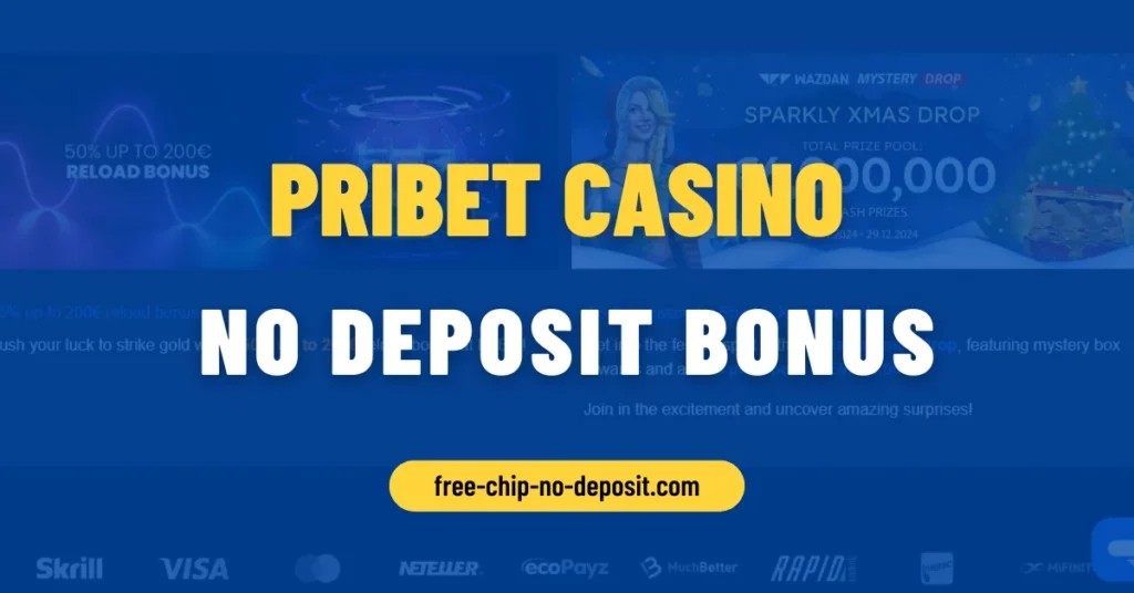 Pribet Casino No Deposit Bonus