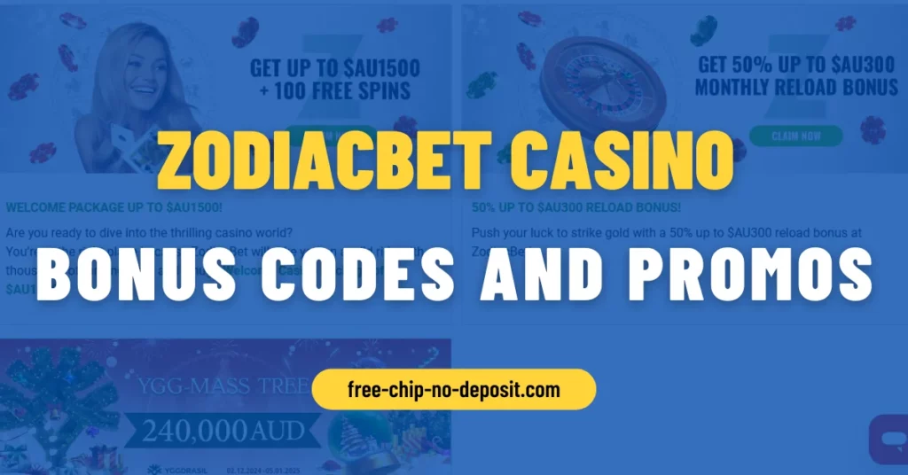 ZodiacBet Casino Bonus Codes and Promos