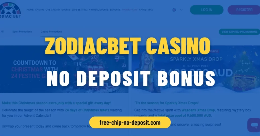 ZodiacBet Casino No Deposit Bonus