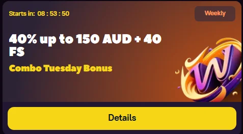 Zoome Casino Combo Tuesday Bonus