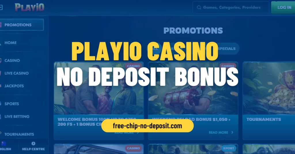 Playio Casino No Deposit Bonus