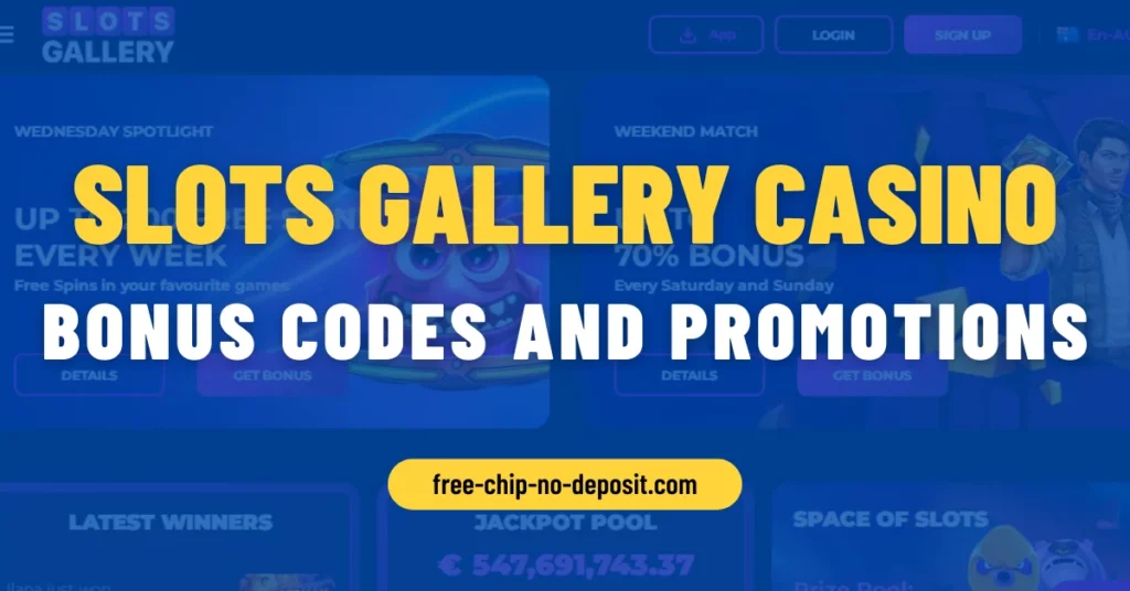 Slots Gallery Casino Bonus Codes and Promotions