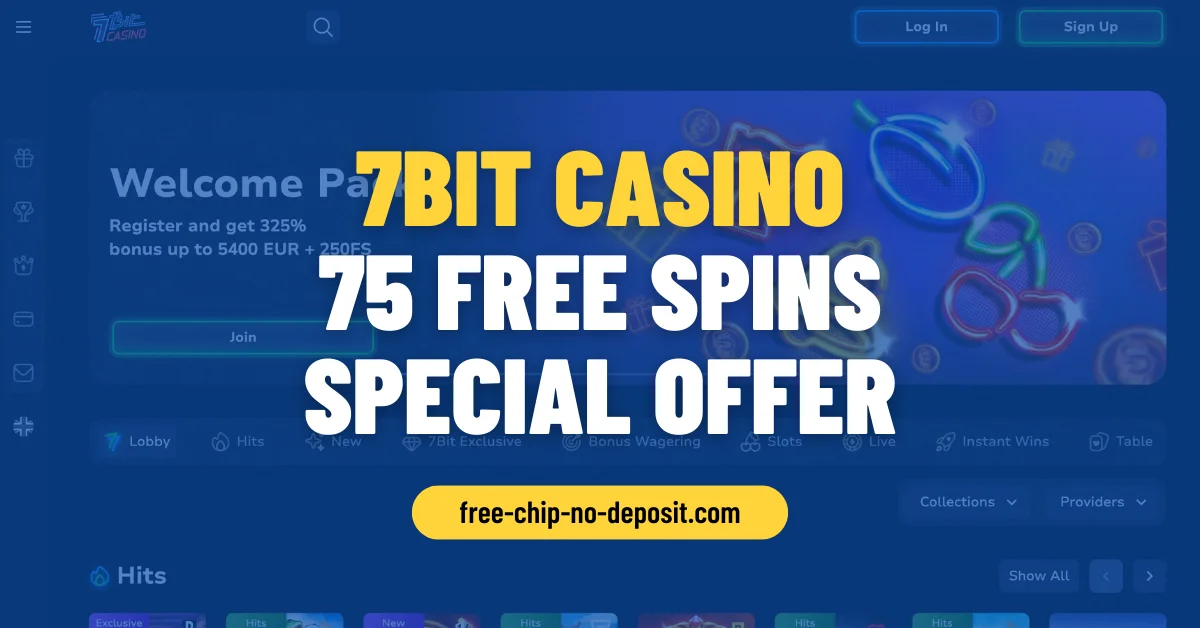 7Bit Casino 75 Free Spins Special Offer