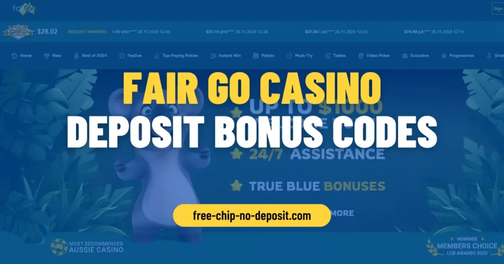 Fair Go Casino Deposit Bonus Codes