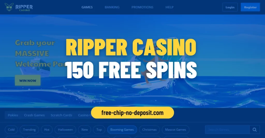 Ripper Casino 150 free spins