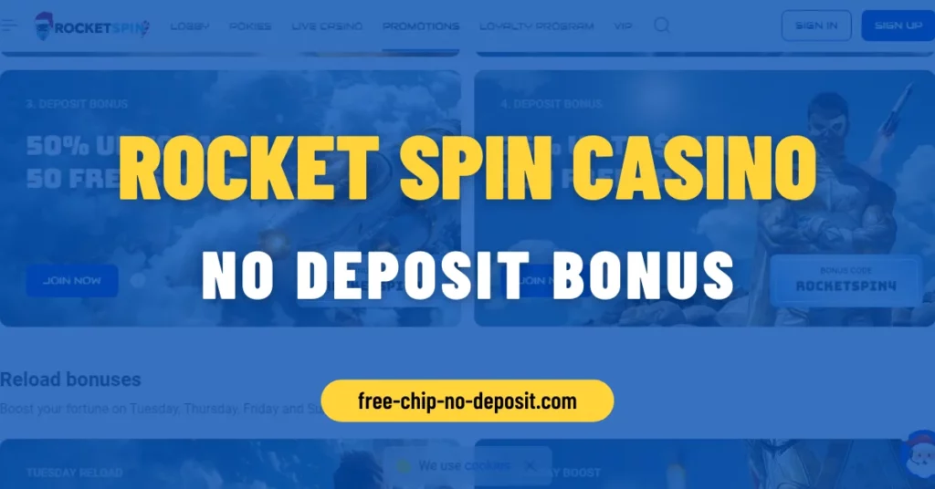 Rocket Spin Casino No Deposit Bonus