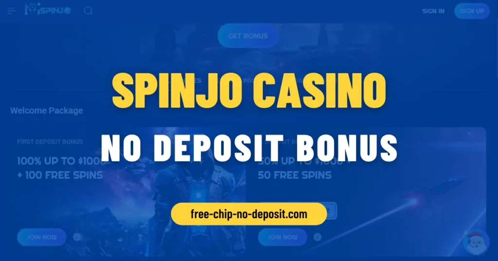 Spinjo Casino No Deposit Bonus