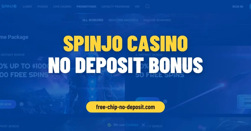 Spinjo Casino No Deposit Bonus