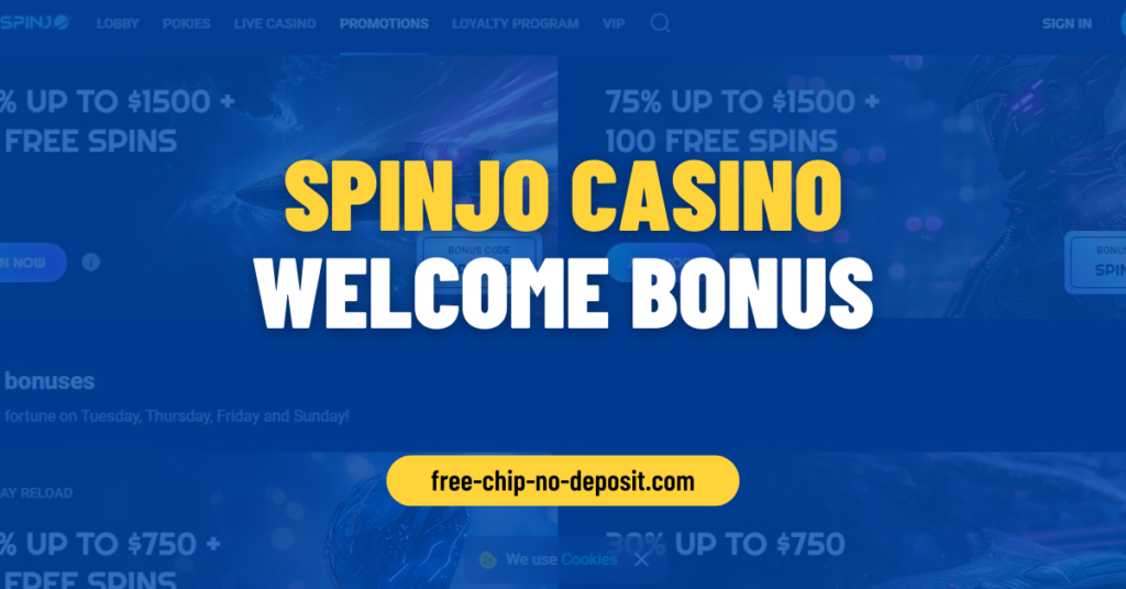 Spinjo Casino Welcome Bonus