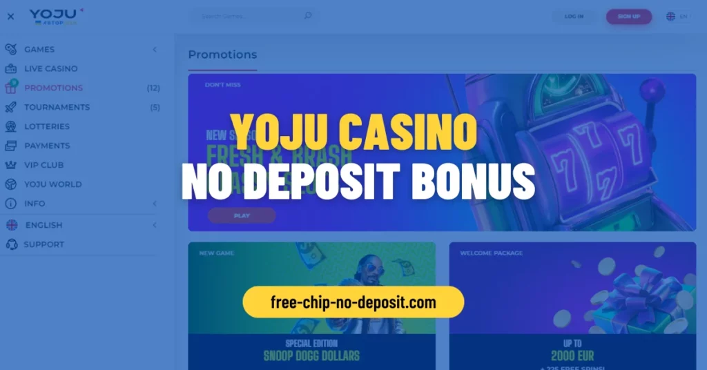 Yoju Casino No Deposit Bonus