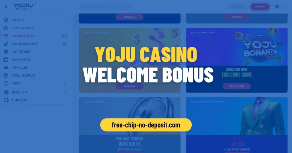 Yoju Casino Welcome Bonus