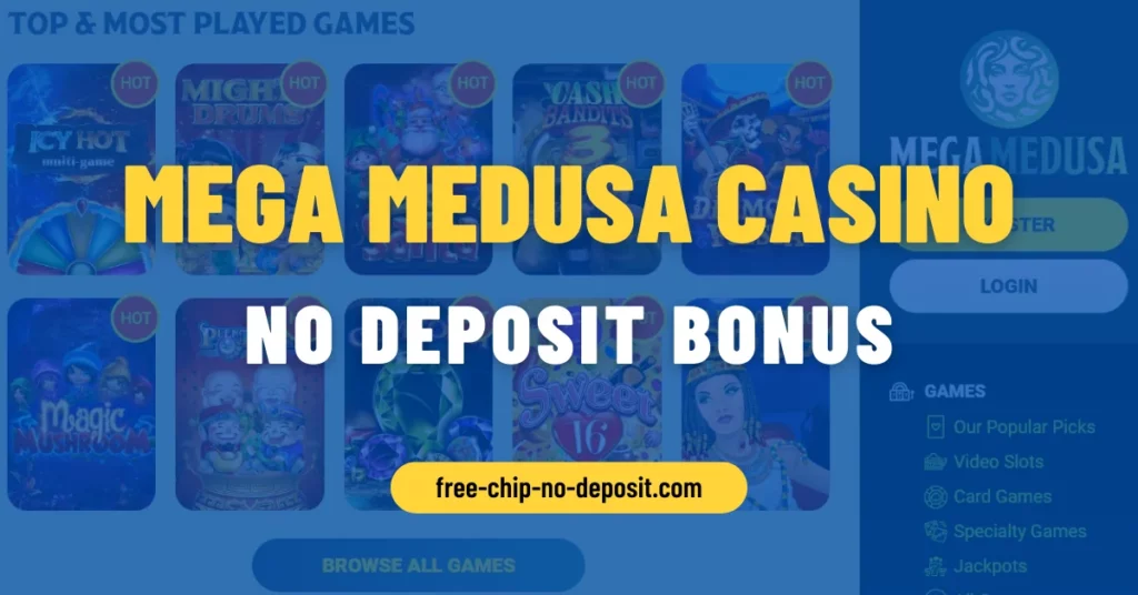 MegaMedusa Casino No Deposit Bonus