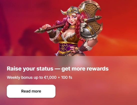 Hit'n'Spin Casino Weekly Bonus