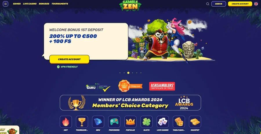gamblezen casino