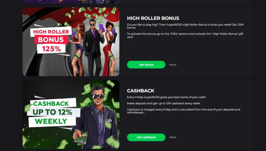 Superboss casino no deposit bonus