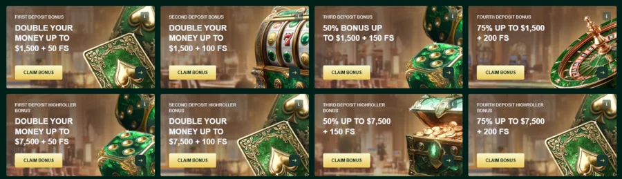 Thrillbet casino welcome package